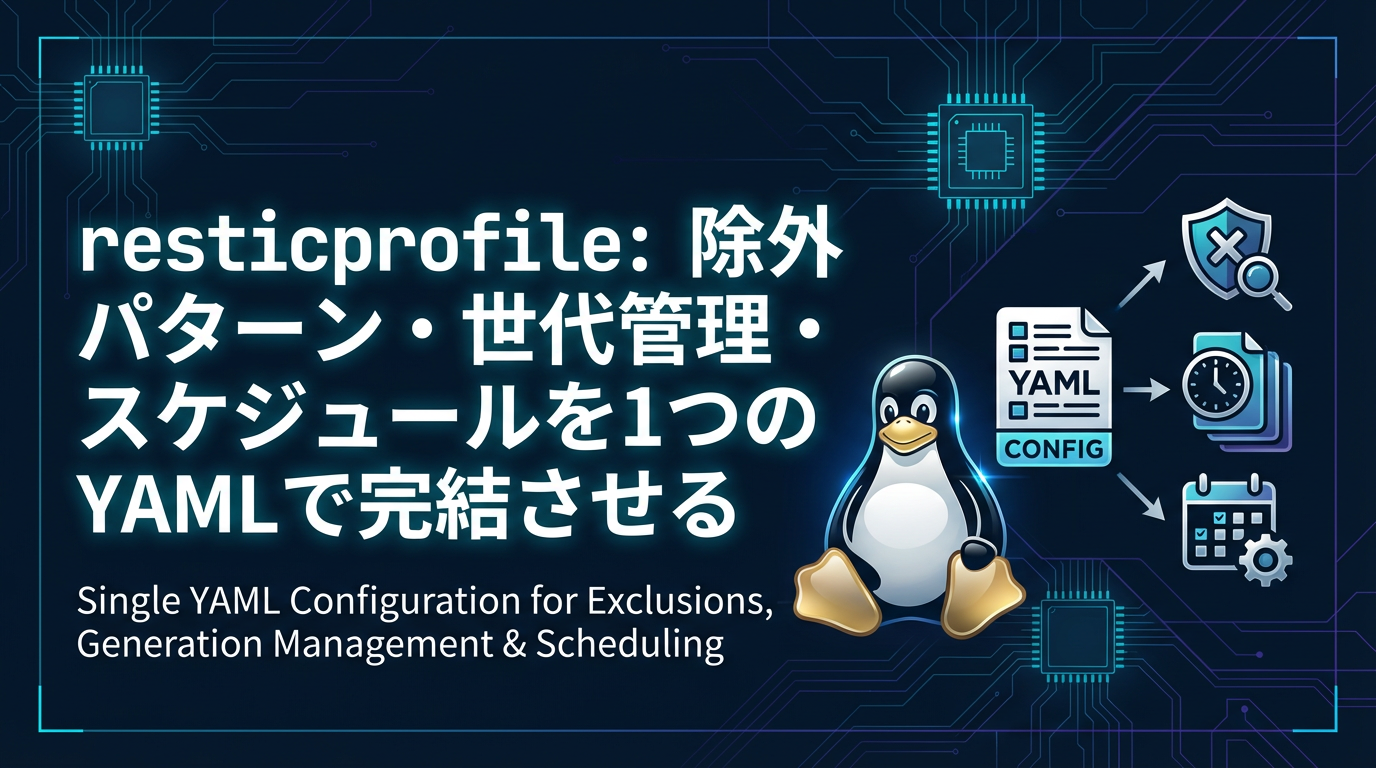 resticprofile のカバー画像